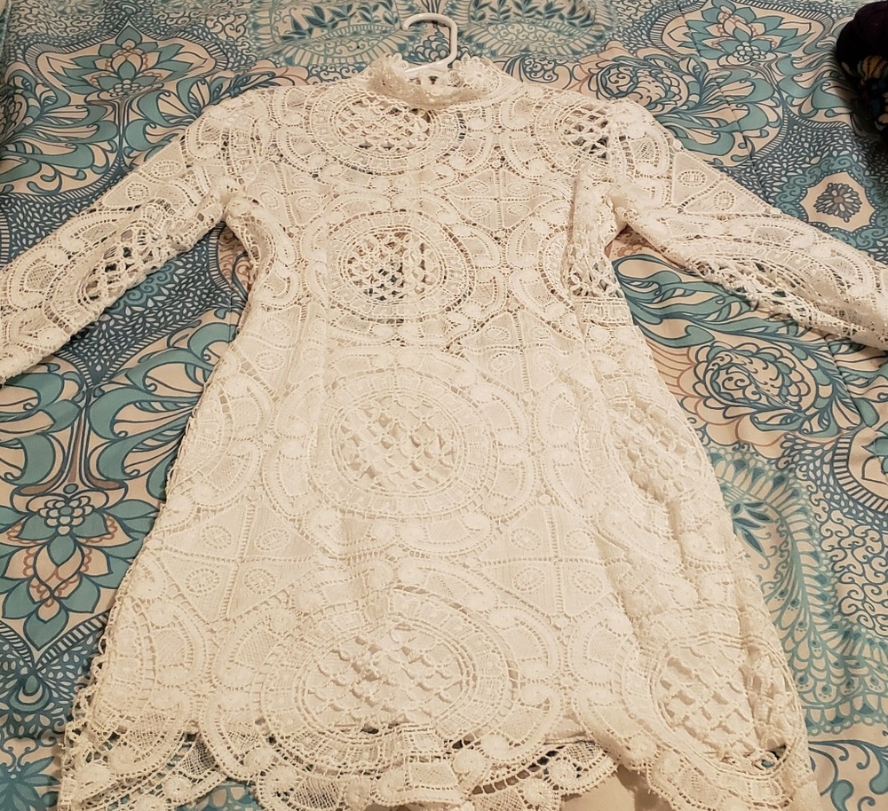 White dress